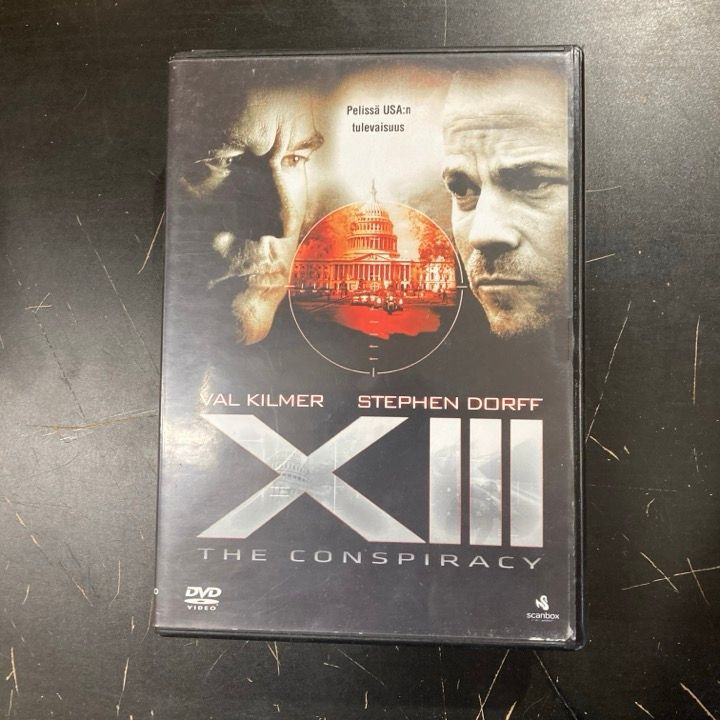 XIII - The Conspiracy DVD (VG/VG+) -jännitys-